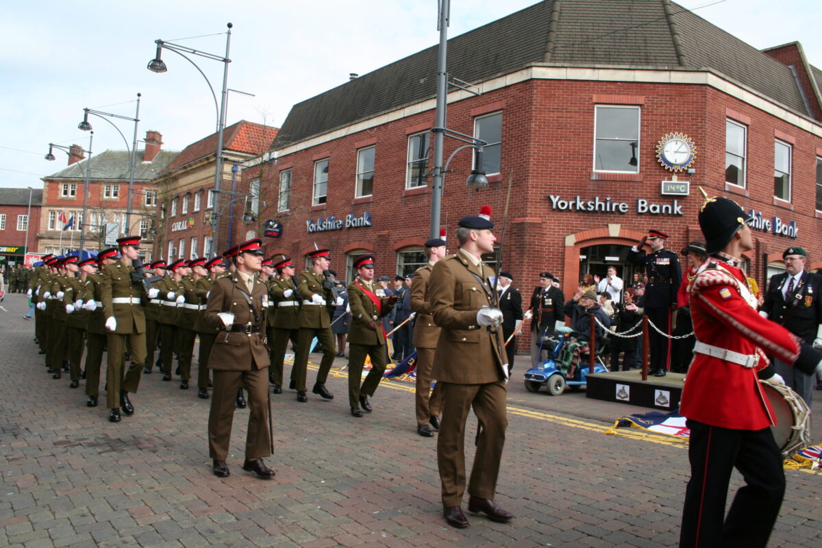 Freedom parade Hinckley 2007