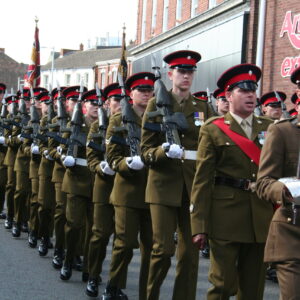 The Royal Anglian Regiment exercised its right to the Freedom of the City with a parade in Grimsby on Thursday, 22 November, 2007. The soldiers were given a heroes' welcome after returning from a six-month operational tour in Helmand Province, Afghanistan, which involved intense fighting. The Freedom of the City honour grants the regiment the privilege of marching through the city The Royal Anglian Regiment exercised its right to the Freedom of the City with a parade in Grimsby on Thursday, 22 November, 2007. The soldiers were given a heroes' welcome after returning from a six-month operational tour in Helmand Province, Afghanistan, which involved intense fighting. The Freedom of the City honour grants the regiment the privilege of marching through the city