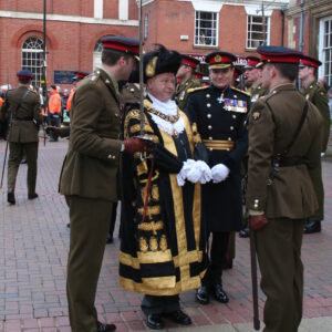 Freedom of Leicester and homecoming parade in 2007 for the 1st Battalion, Royal Anglian Regiment.