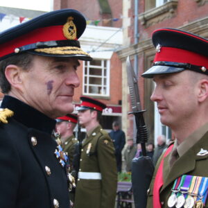 Freedom of Leicester and homecoming parade in 2007 for the 1st Battalion, Royal Anglian Regiment.