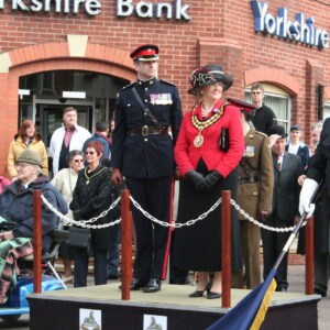 The Royal Anglian Regiment to exercise their right as Freemen of the Borough to parade through Hinckley town centre on 15th March 2007. The Royal Anglian Regiment to exercise their right as Freemen of the Borough to parade through Hinckley town centre on 15th March 2007.