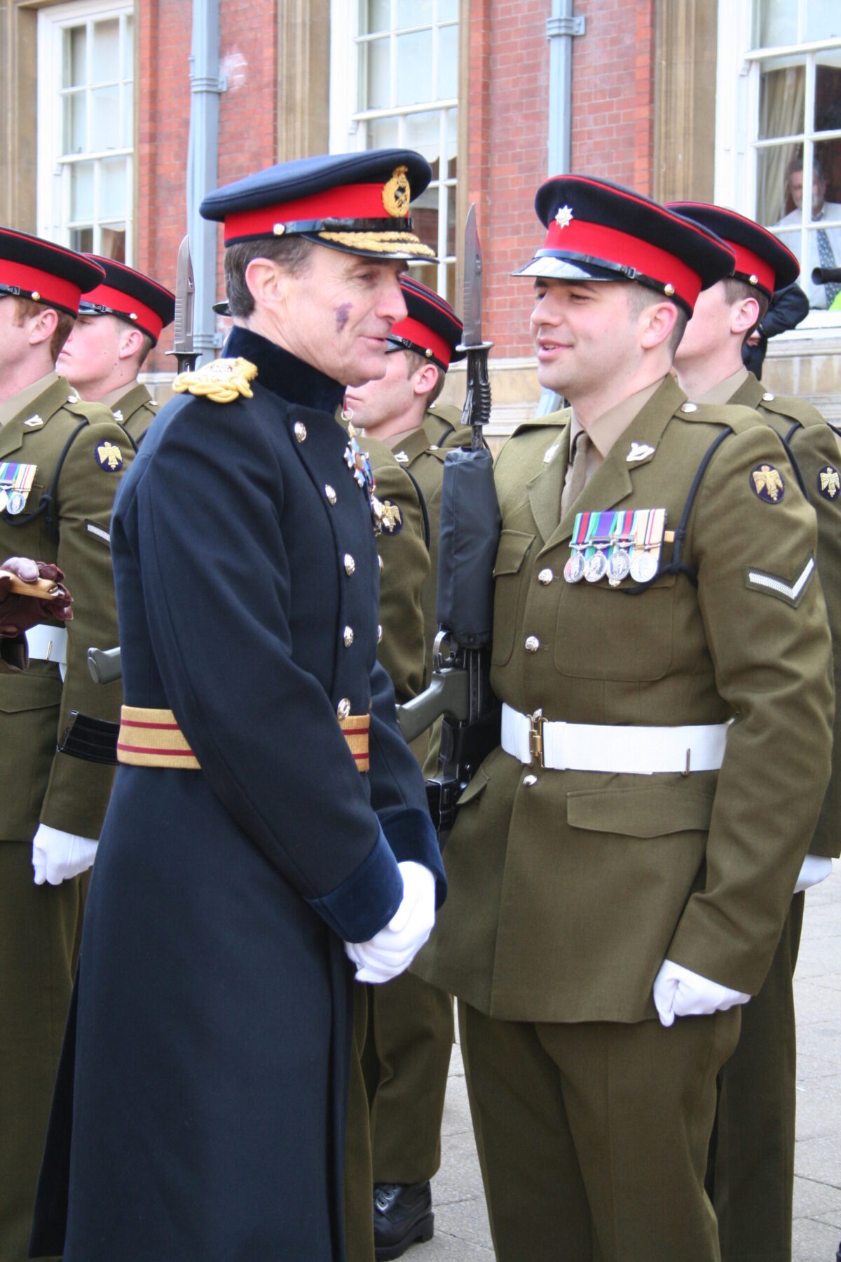 Freedom of Leicester and homecoming parade in 2007 for the 1st Battalion, Royal Anglian Regiment.