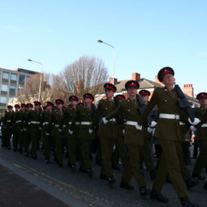The Royal Anglian Regiment exercised its right to the Freedom of the City with a parade in Grimsby on Thursday, 22 November, 2007. The soldiers were given a heroes' welcome after returning from a six-month operational tour in Helmand Province, Afghanistan, which involved intense fighting. The Freedom of the City honour grants the regiment the privilege of marching through the city The Royal Anglian Regiment exercised its right to the Freedom of the City with a parade in Grimsby on Thursday, 22 November, 2007. The soldiers were given a heroes' welcome after returning from a six-month operational tour in Helmand Province, Afghanistan, which involved intense fighting. The Freedom of the City honour grants the regiment the privilege of marching through the city