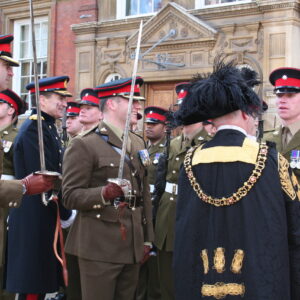 Freedom of Leicester and homecoming parade in 2007 for the 1st Battalion, Royal Anglian Regiment.
