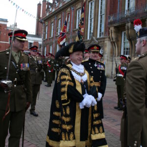 Freedom of Leicester and homecoming parade in 2007 for the 1st Battalion, Royal Anglian Regiment.