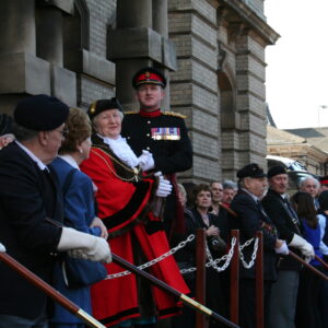 The Royal Anglian Regiment exercised its right to the Freedom of the City with a parade in Grimsby on Thursday, 22 November, 2007. The soldiers were given a heroes' welcome after returning from a six-month operational tour in Helmand Province, Afghanistan, which involved intense fighting. The Freedom of the City honour grants the regiment the privilege of marching through the city The Royal Anglian Regiment exercised its right to the Freedom of the City with a parade in Grimsby on Thursday, 22 November, 2007. The soldiers were given a heroes' welcome after returning from a six-month operational tour in Helmand Province, Afghanistan, which involved intense fighting. The Freedom of the City honour grants the regiment the privilege of marching through the city