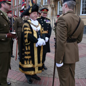 Freedom of Leicester and homecoming parade in 2007 for the 1st Battalion, Royal Anglian Regiment.