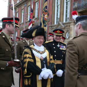 Freedom of Leicester and homecoming parade in 2007 for the 1st Battalion, Royal Anglian Regiment.