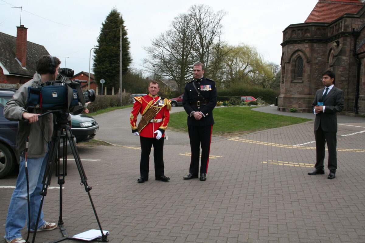 The Royal Anglian Regiment to exercise their right as Freemen of the Borough to parade through Hinckley town centre on 15th March 2007.