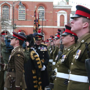 Freedom of Leicester and homecoming parade in 2007 for the 1st Battalion, Royal Anglian Regiment.