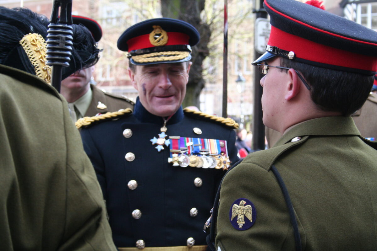 Freedom of Leicester and homecoming parade in 2007 for the 1st Battalion, Royal Anglian Regiment.