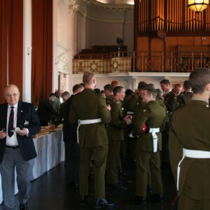 The Royal Anglian Regiment exercised its right to the Freedom of the City with a parade in Grimsby on Thursday, 22 November, 2007. The soldiers were given a heroes' welcome after returning from a six-month operational tour in Helmand Province, Afghanistan, which involved intense fighting. The Freedom of the City honour grants the regiment the privilege of marching through the city 