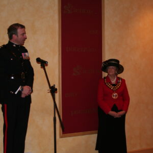 The Royal Anglian Regiment to exercise their right as Freemen of the Borough to parade through Hinckley town centre on 15th March 2007.
