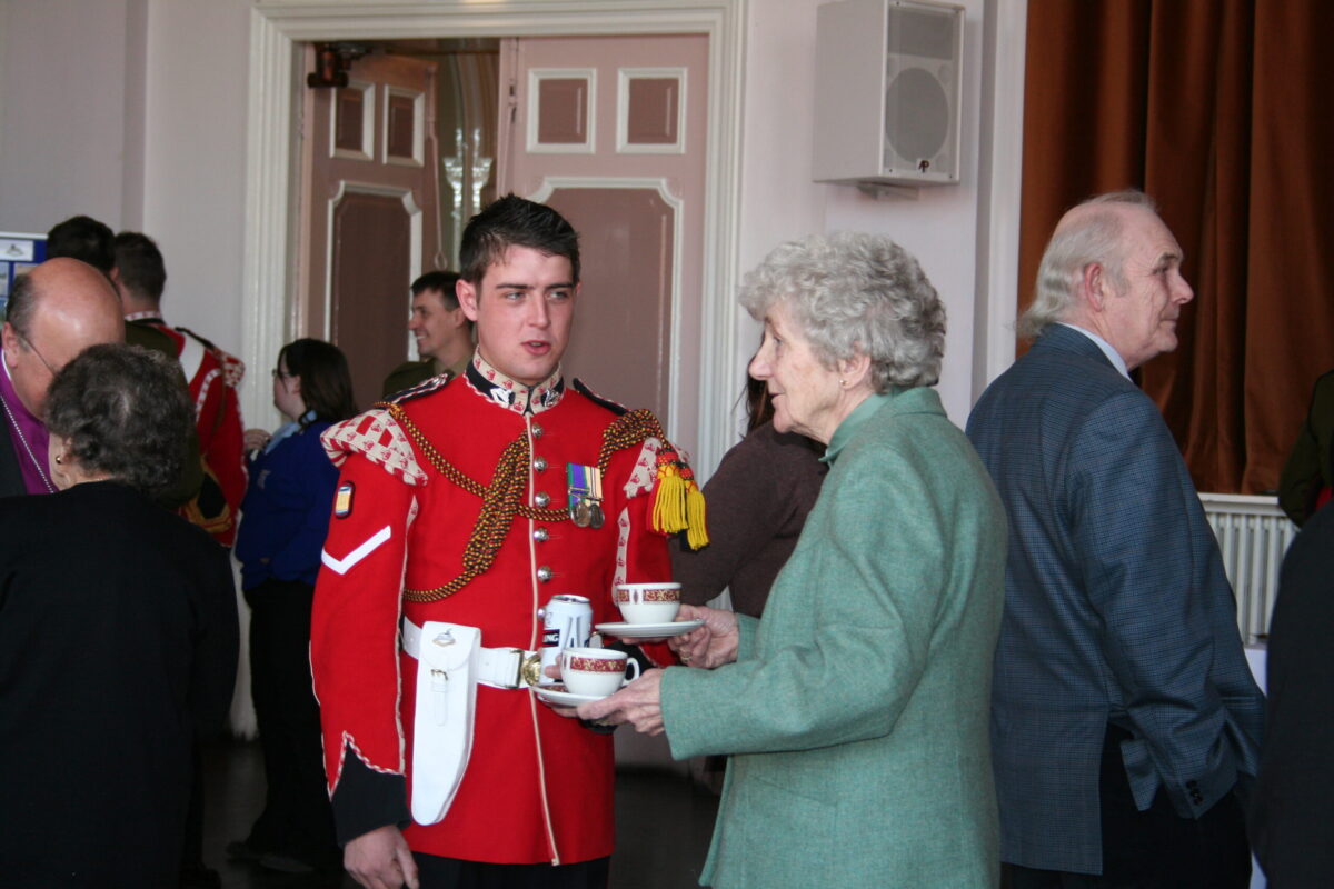 The Royal Anglian Regiment exercised its right to the Freedom of the City with a parade in Grimsby on Thursday, 22 November, 2007. The soldiers were given a heroes' welcome after returning from a six-month operational tour in Helmand Province, Afghanistan, which involved intense fighting. The Freedom of the City honour grants the regiment the privilege of marching through the city The Royal Anglian Regiment exercised its right to the Freedom of the City with a parade in Grimsby on Thursday, 22 November, 2007. The soldiers were given a heroes' welcome after returning from a six-month operational tour in Helmand Province, Afghanistan, which involved intense fighting. The Freedom of the City honour grants the regiment the privilege of marching through the city