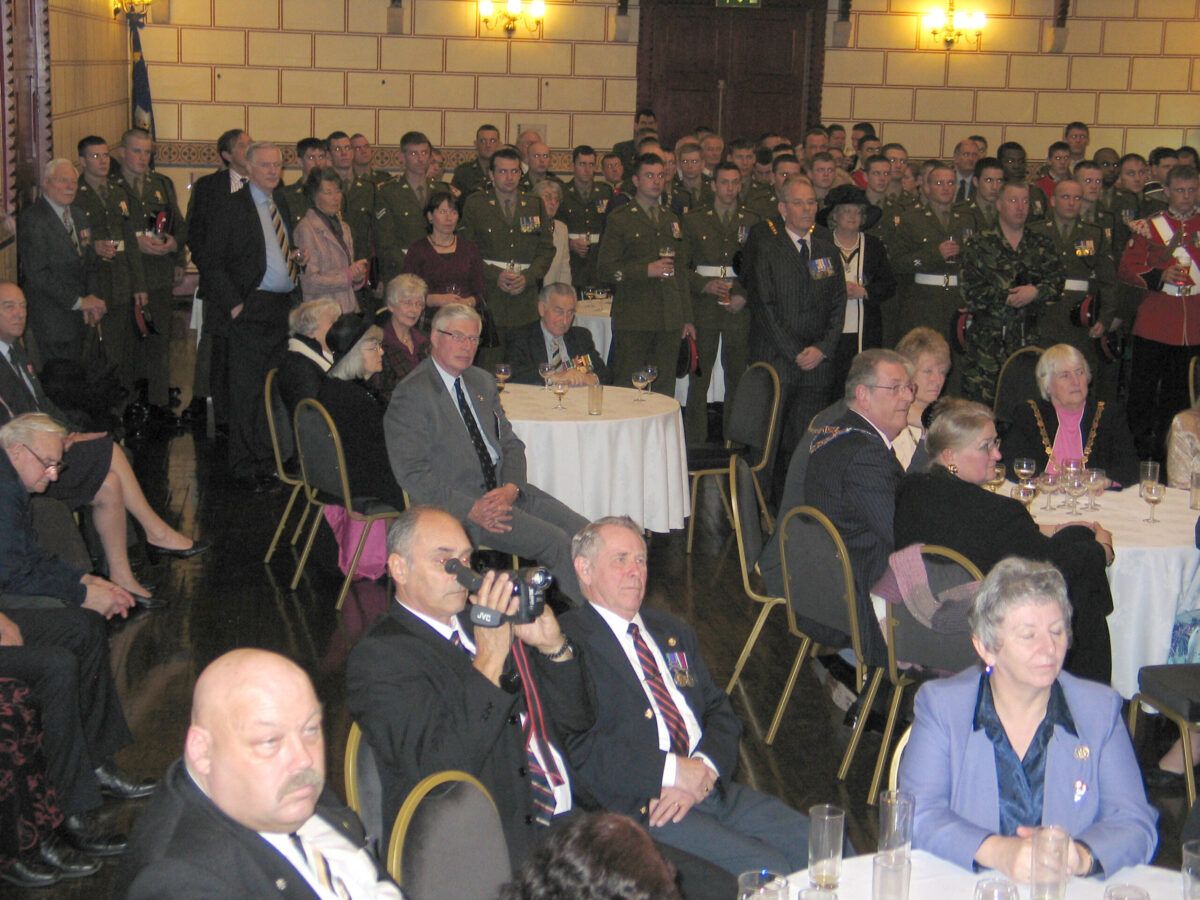 Northampton parade for the 2nd Battalion, Royal Anglian Regiment in 2009. Northampton parade for the 2nd Battalion, Royal Anglian Regiment in 2009.