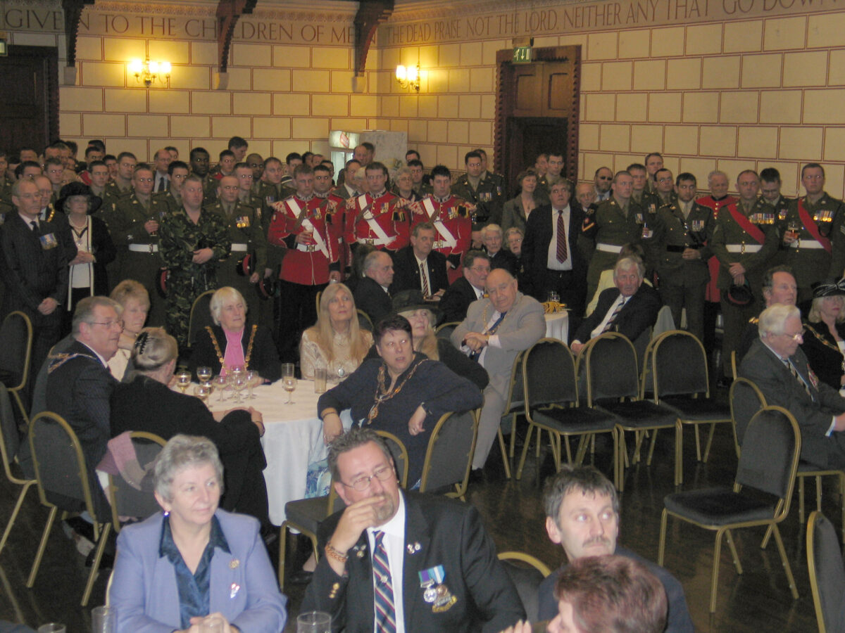 Northampton parade for the 2nd Battalion, Royal Anglian Regiment in 2009.