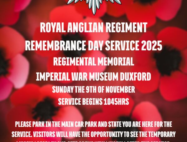 Remembrance event at Duxford IWM on Sunday 9 November