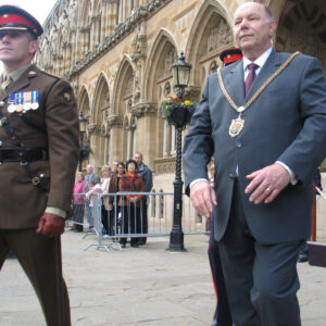 Northampton parade for the 2nd Battalion, Royal Anglian Regiment in 2009.