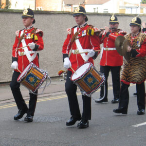 Northampton parade for the 2nd Battalion, Royal Anglian Regiment in 2009.