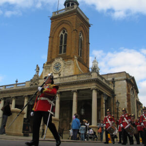 Northampton parade for the 2nd Battalion, Royal Anglian Regiment in 2009.