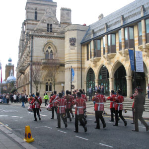 Northampton parade for the 2nd Battalion, Royal Anglian Regiment in 2009.