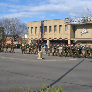 Northampton parade for the 2nd Battalion, Royal Anglian Regiment in 2009.