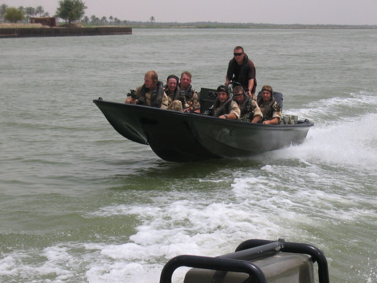 Operation TELIC 6 in 2005. 1st Battalion, Royal Anglian Regiment.