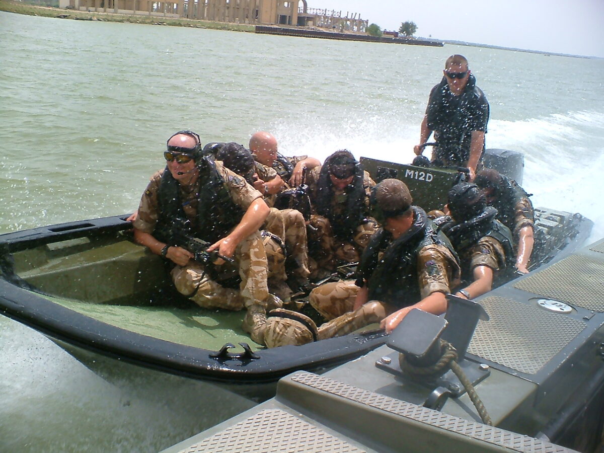 Operation TELIC 6 in 2005. 1st Battalion, Royal Anglian Regiment.