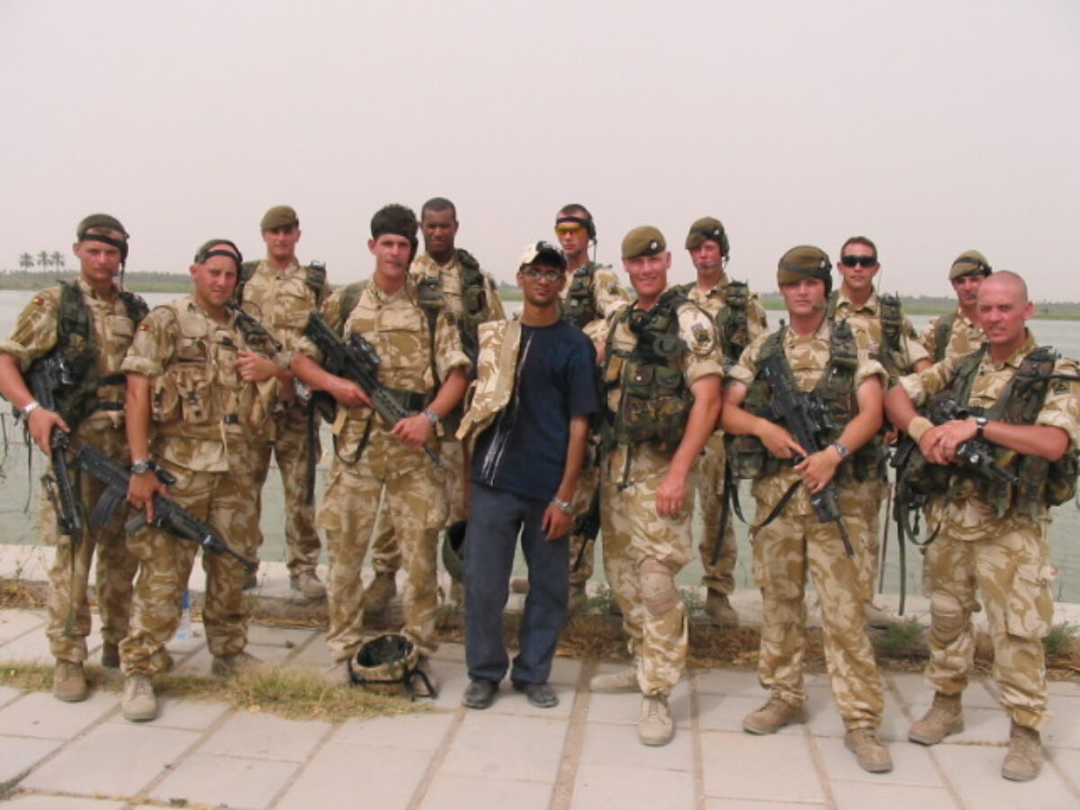 Operation TELIC 6 in 2005. 1st Battalion, Royal Anglian Regiment.