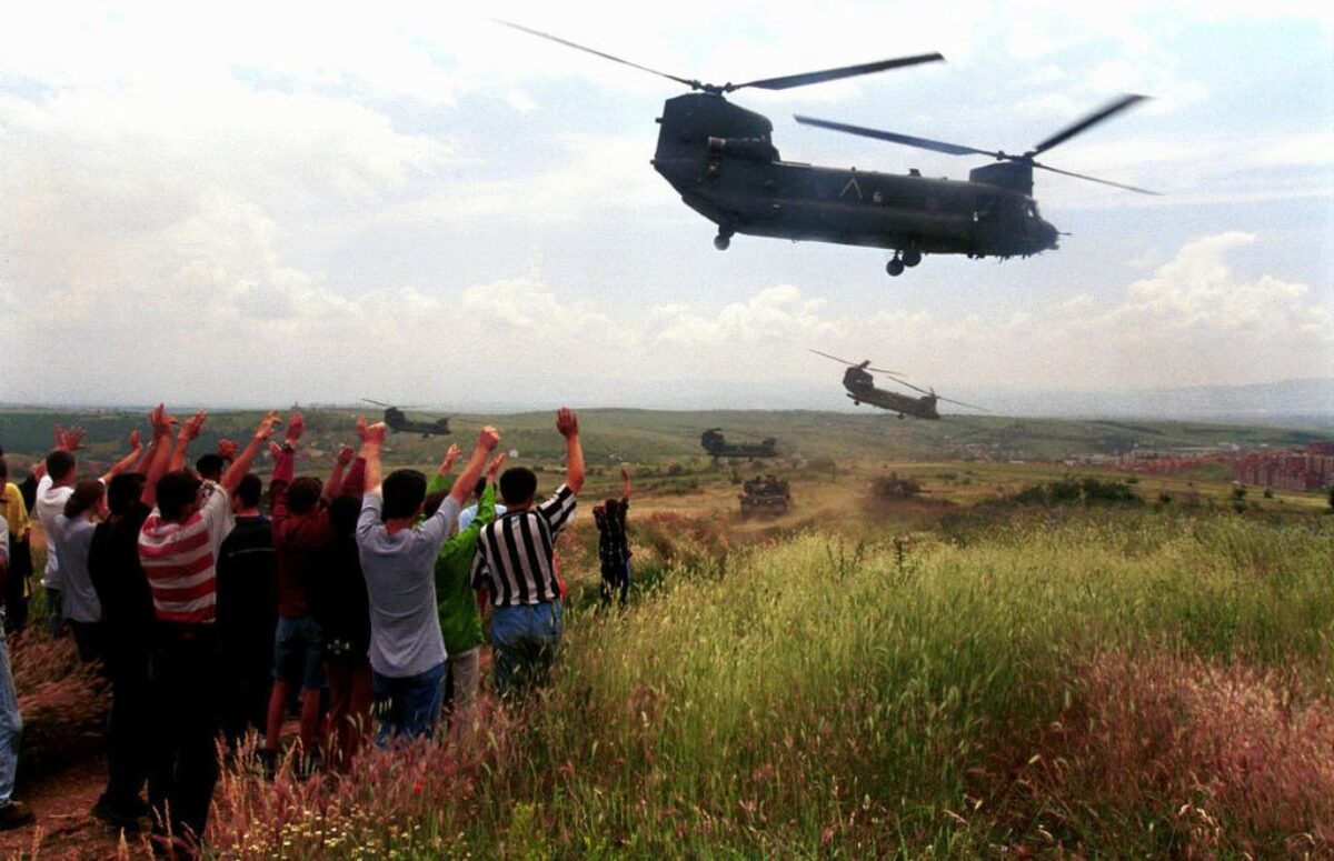 1st Battalion, Royal Anglian Regiment deployed to Kosovo in 1999