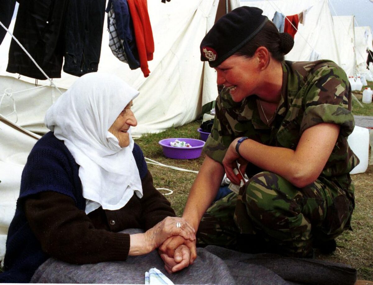 1st Battalion, Royal Anglian Regiment deployed to Kosovo in 1999