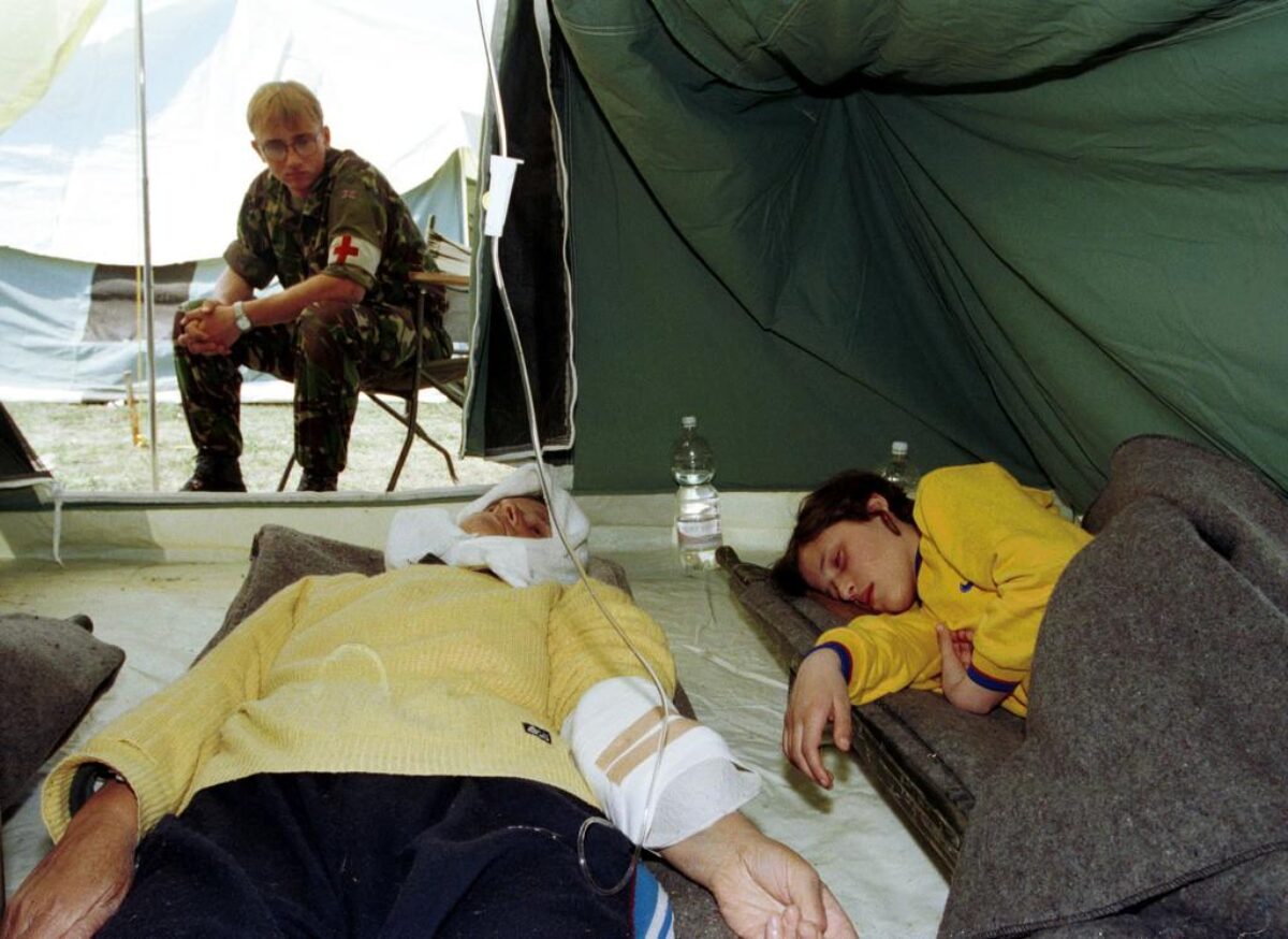 1st Battalion, Royal Anglian Regiment deployed to Kosovo in 1999