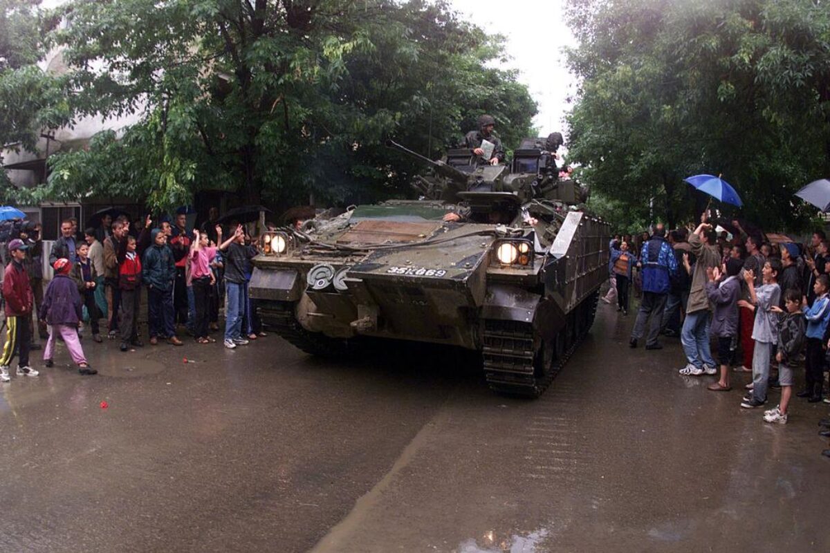 1st Battalion, Royal Anglian Regiment deployed to Kosovo in 1999