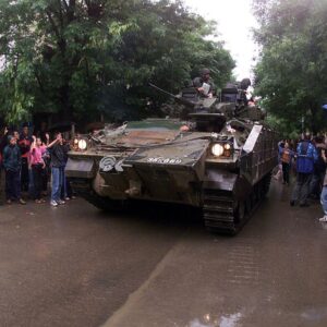 1st Battalion, Royal Anglian Regiment deployed to Kosovo in 1999