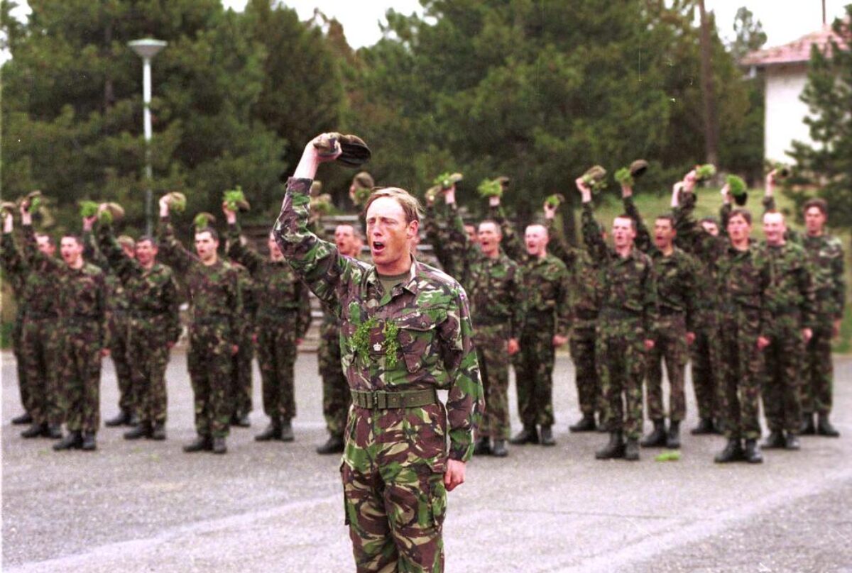 1st Battalion, Royal Anglian Regiment deployed to Kosovo in 1999