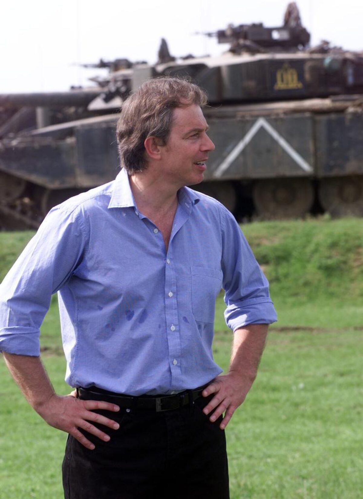 1st Battalion, Royal Anglian Regiment deployed to Kosovo in 1999 with Tony Blair