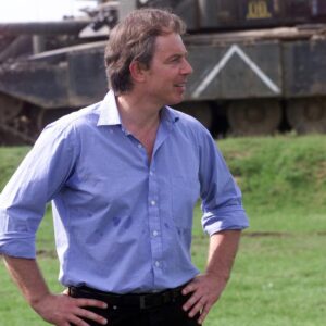 1st Battalion, Royal Anglian Regiment deployed to Kosovo in 1999 with Tony Blair