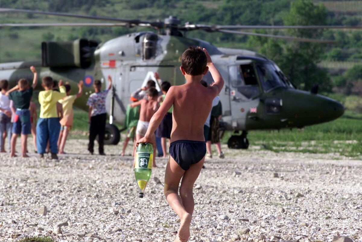 1st Battalion, Royal Anglian Regiment deployed to Kosovo in 1999