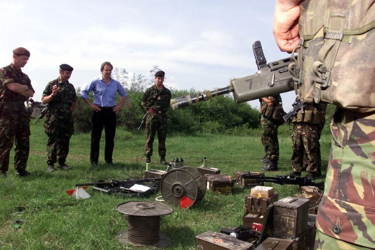 1st Battalion, Royal Anglian Regiment deployed to Kosovo in 1999