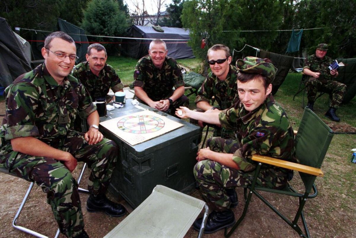 1st Battalion, Royal Anglian Regiment deployed to Kosovo in 1999