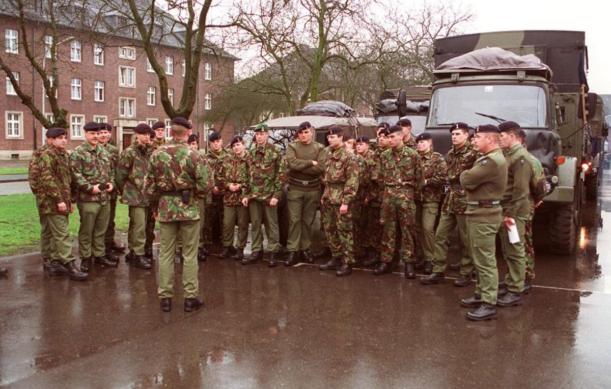 1st Battalion, Royal Anglian Regiment deployed to Kosovo in 1999