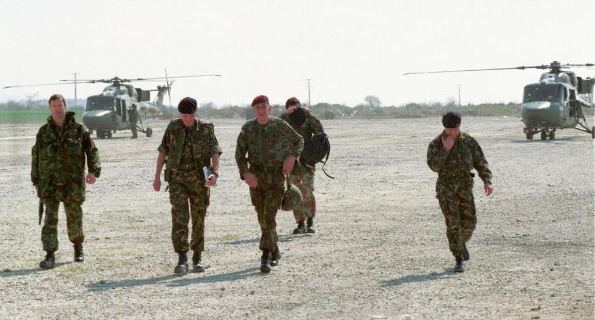 1st Battalion, Royal Anglian Regiment deployed to Kosovo in 1999