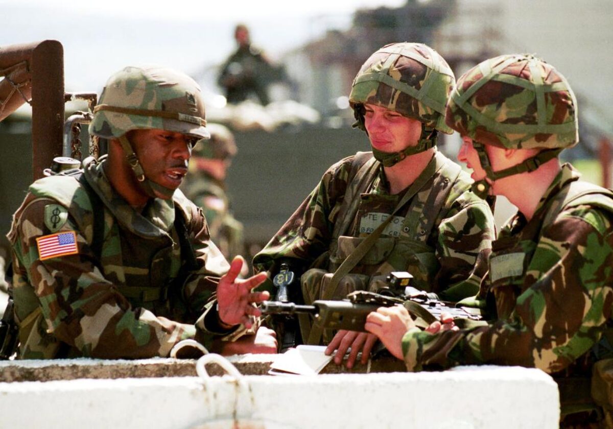 1st Battalion, Royal Anglian Regiment deployed to Kosovo in 1999