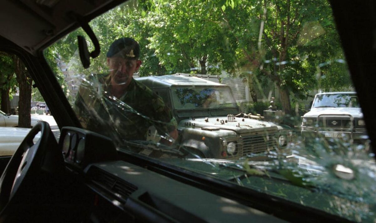 1st Battalion, Royal Anglian Regiment deployed to Kosovo in 1999