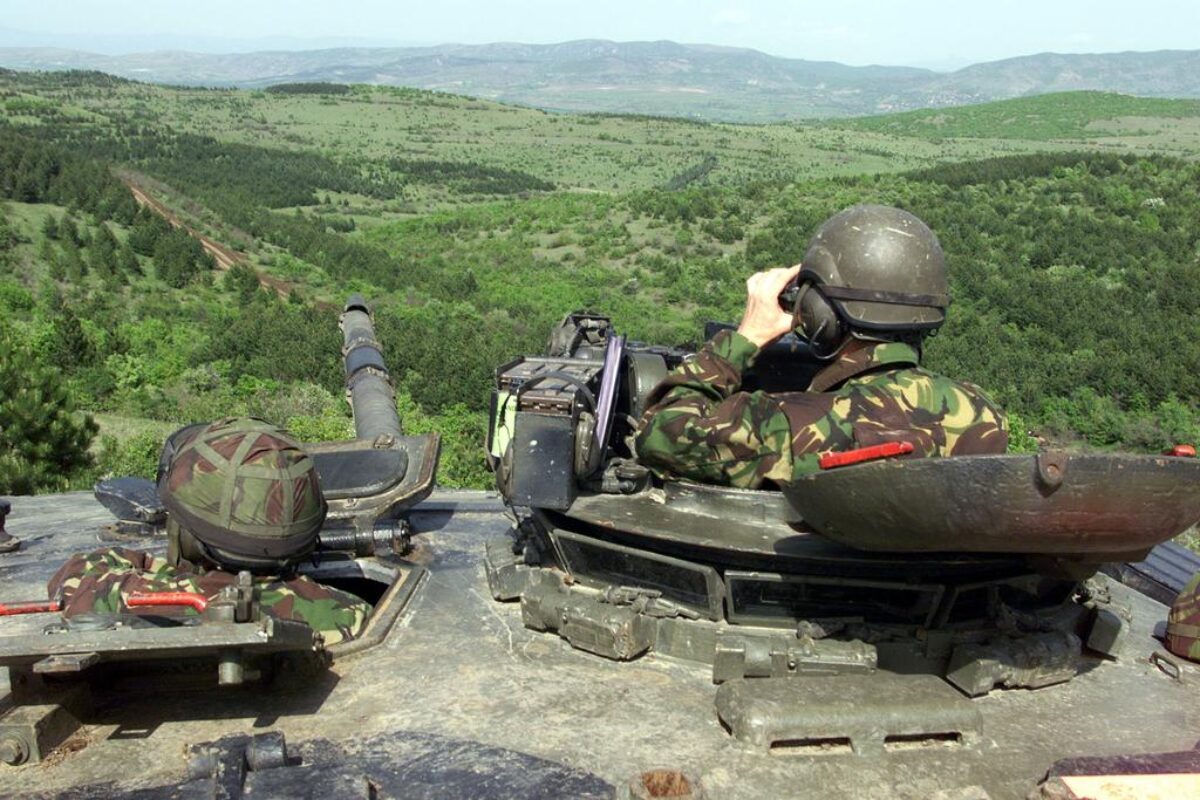 1st Battalion, Royal Anglian Regiment deployed to Kosovo in 1999