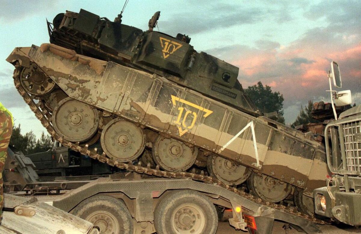 1st Battalion, Royal Anglian Regiment deployed to Kosovo in 1999