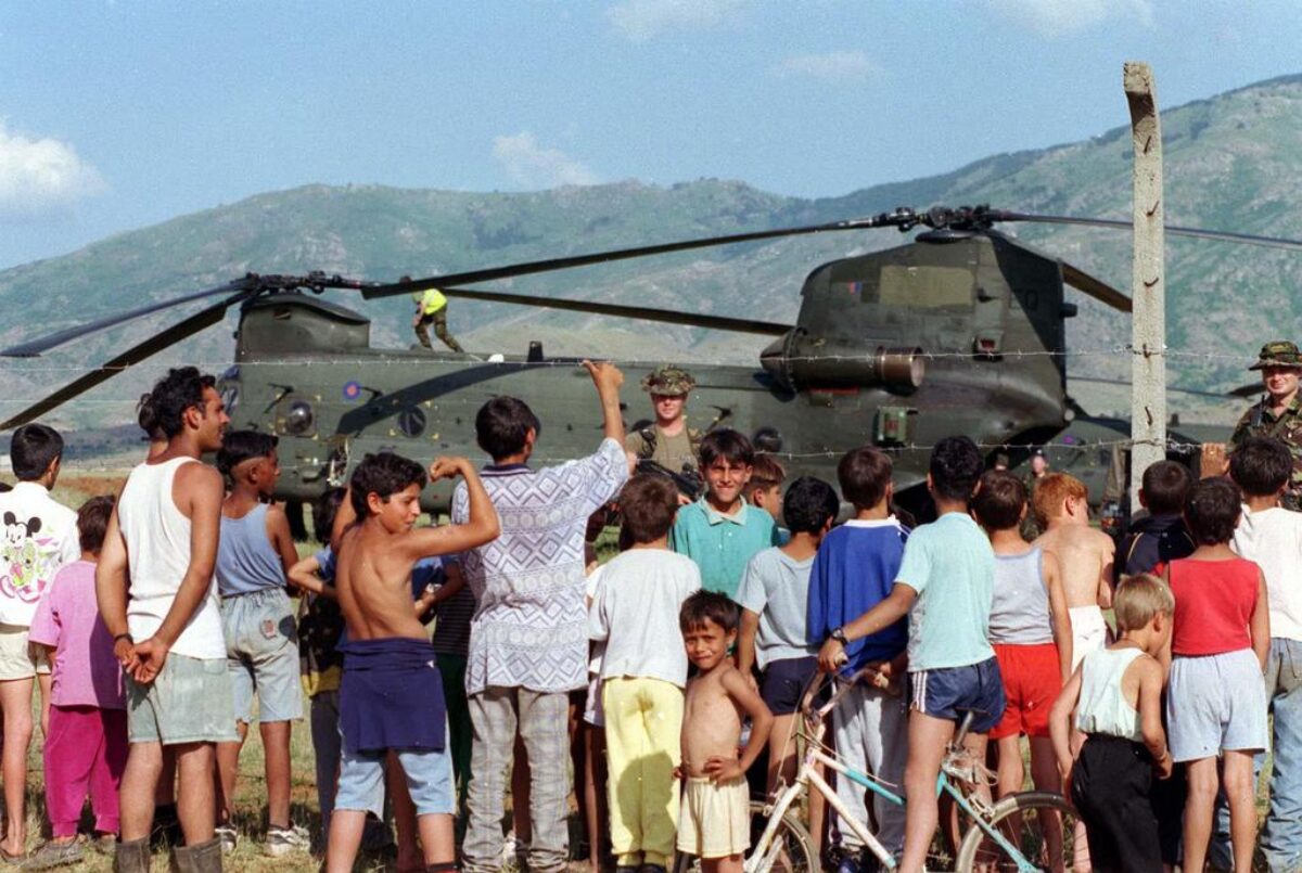 1st Battalion, Royal Anglian Regiment deployed to Kosovo in 1999