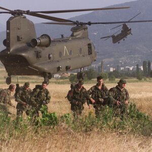 1st Battalion, Royal Anglian Regiment deployed to Kosovo in 1999