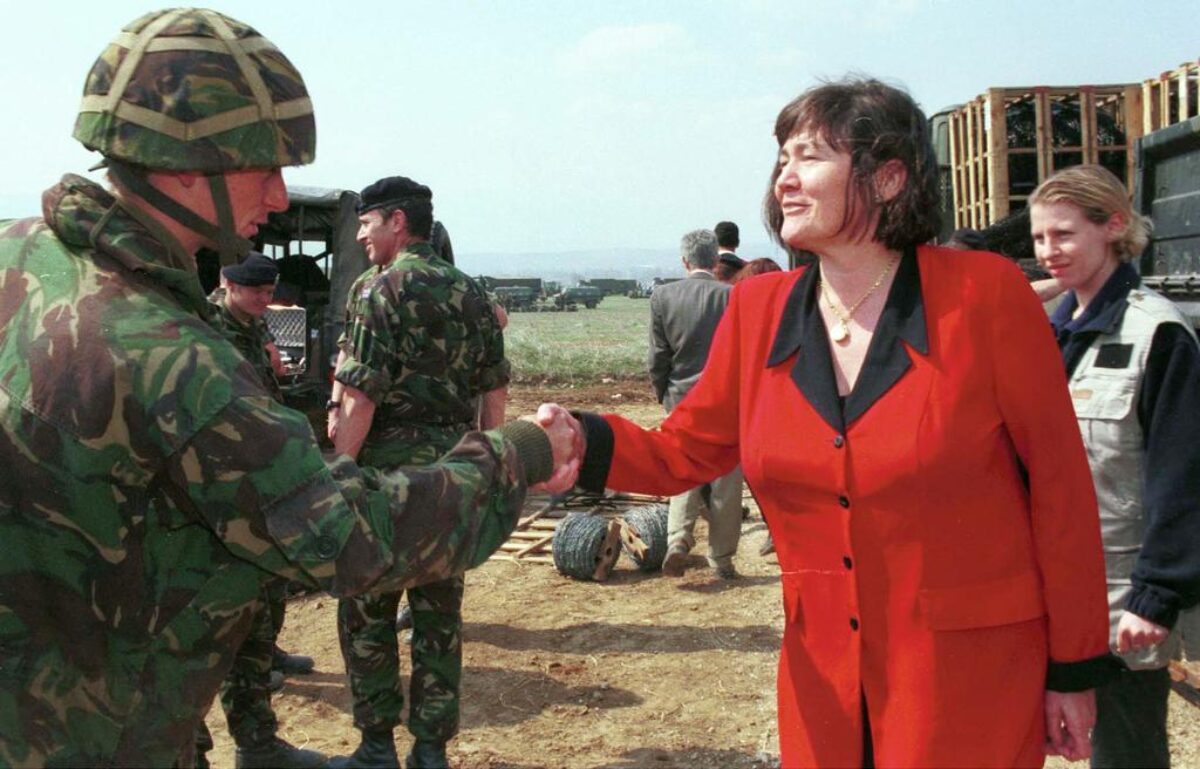 1st Battalion, Royal Anglian Regiment deployed to Kosovo in 1999