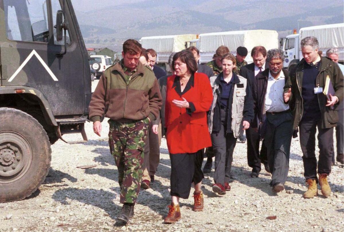 1st Battalion, Royal Anglian Regiment deployed to Kosovo in 1999